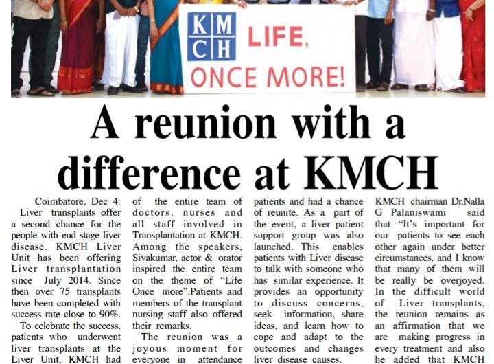 KMCH Launches Liver Patient Support Group