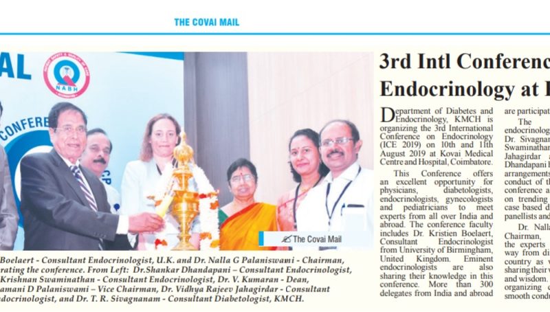 Two day global meet on endocrinology at KMCH