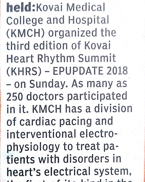 Times of India 03.12.18